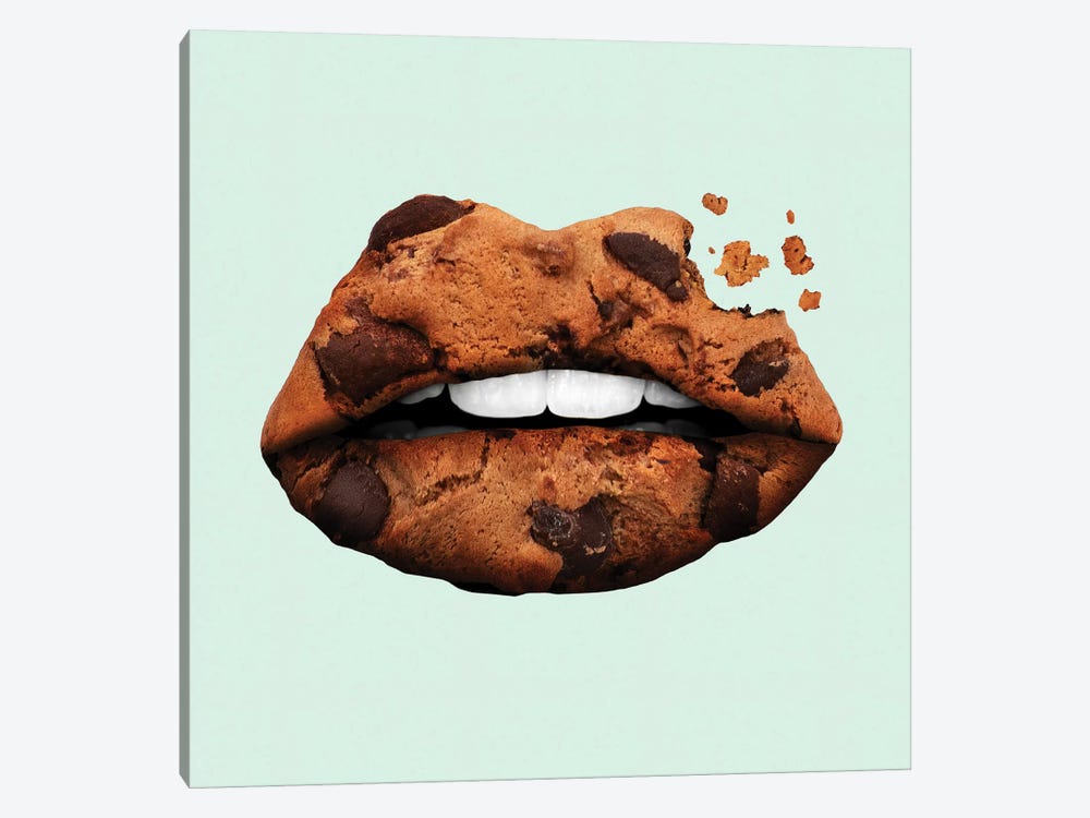 Cookie Lips by Jonas Loose 1-piece Canvas Print