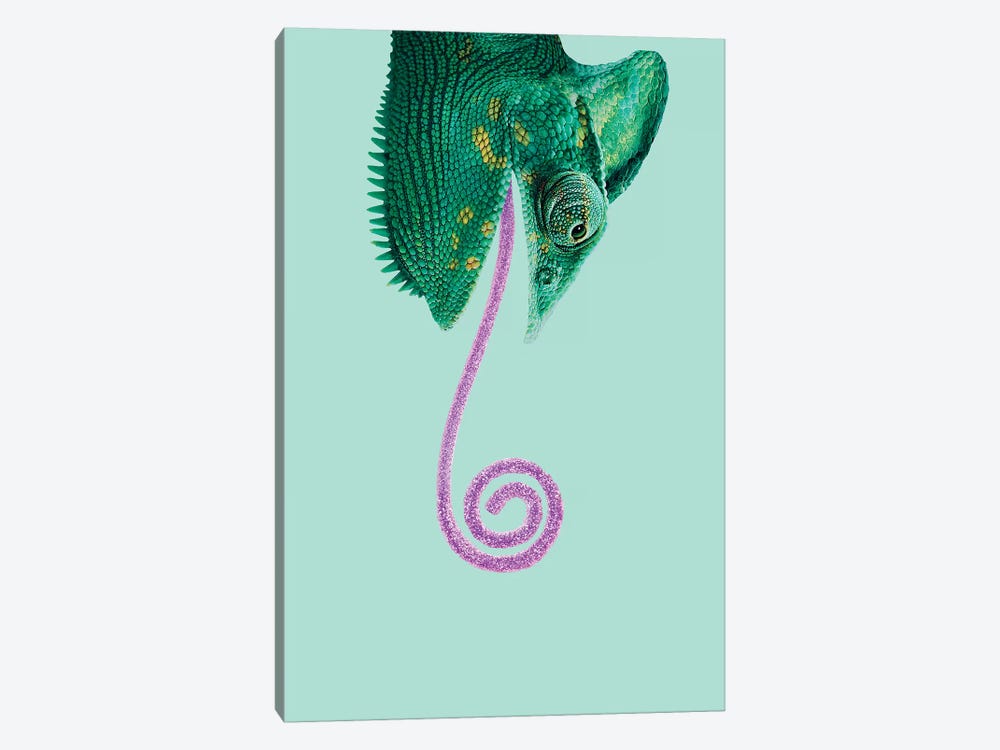 Candy Chameleon by Jonas Loose 1-piece Canvas Art Print