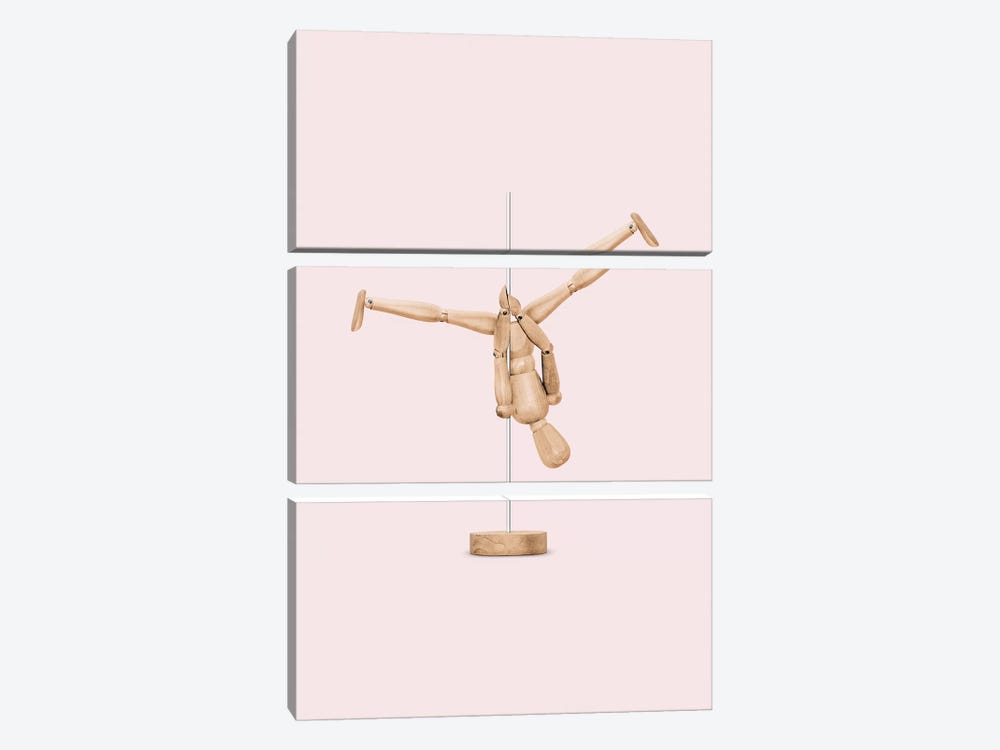 Poledance Mannequin by Jonas Loose 3-piece Art Print