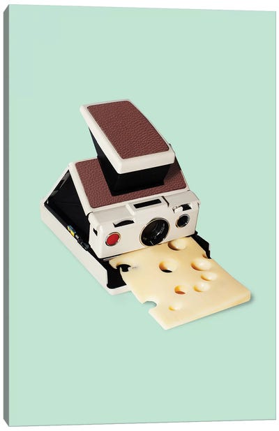 Say Cheese Canvas Art Print - Composite Photography