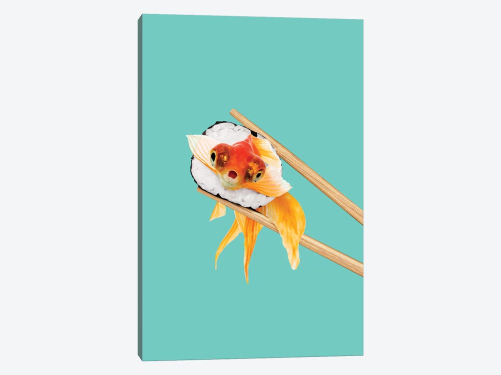 Sushi Goldfish by Jonas Loose 1-piece Art Print