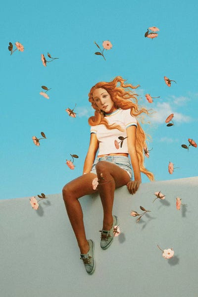 Retro Venus by Jonas Loose multi panel art