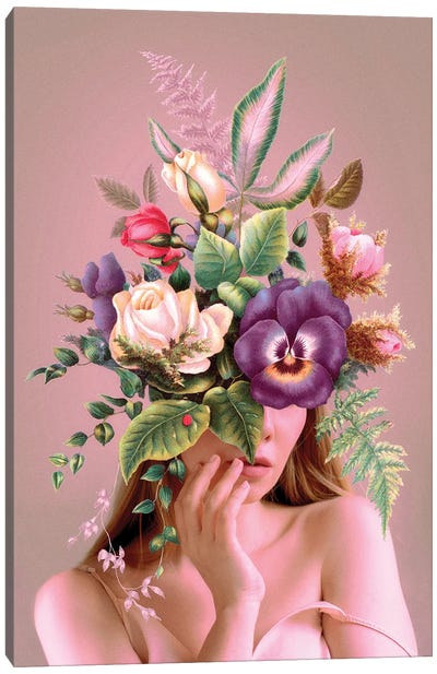 Love in Bloom Canvas Art Print - Jonas Loose