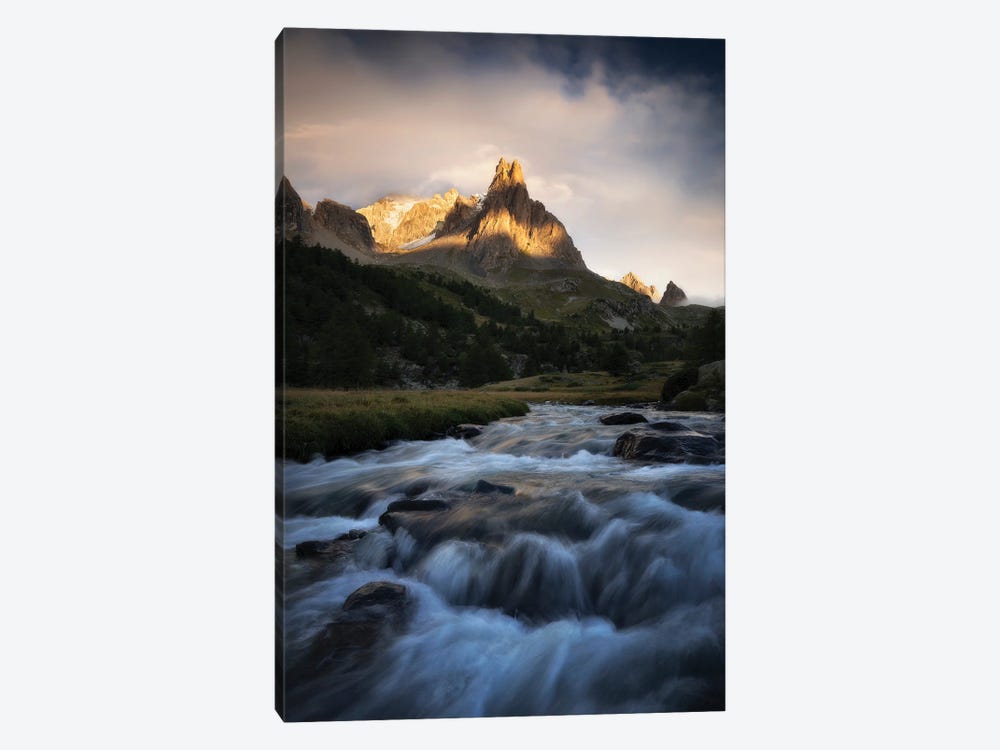 The Everlasting Stream by Laura Oppelt 1-piece Canvas Artwork