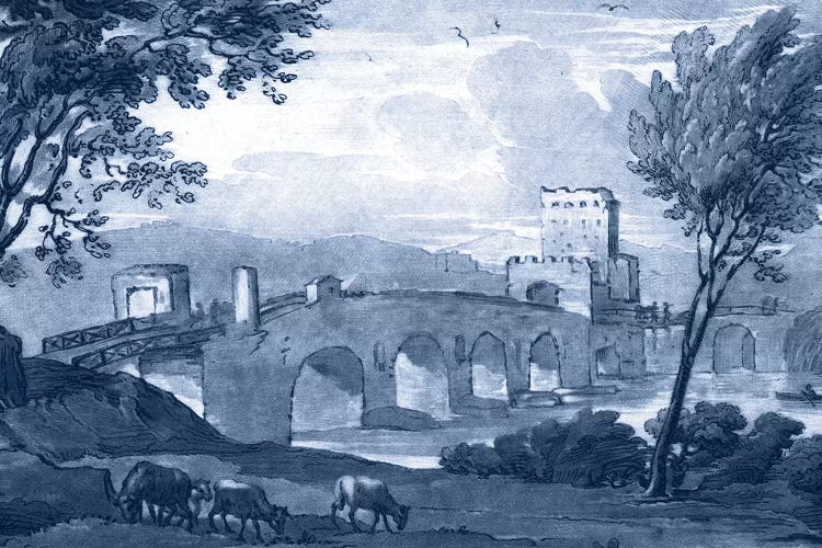 Pastoral Toile III by Claude Lorrain wall art