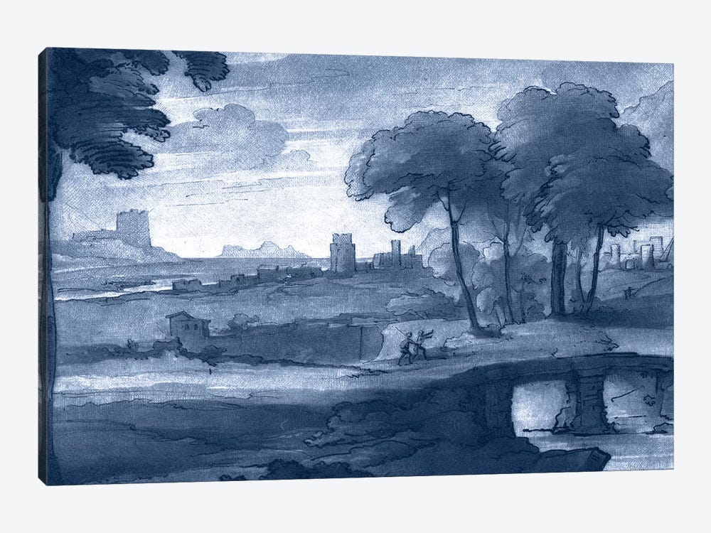Pastoral Toile IV by Claude Lorrain 1-piece Canvas Wall Art