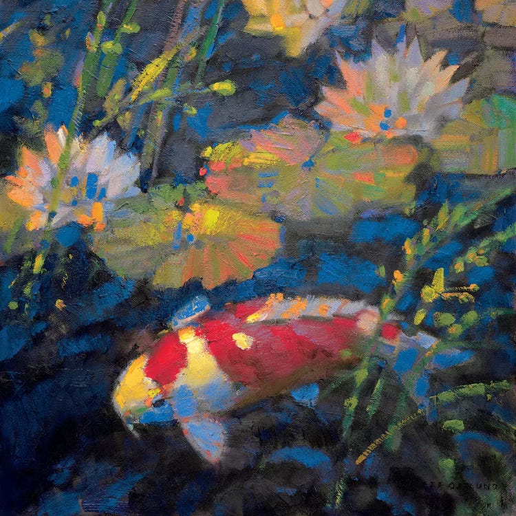 Water Garden II by Leif Ostlund wall art