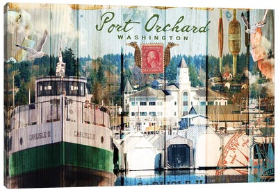 Taste of Port Orchard Canvas Art Print - Sandy Lloyd