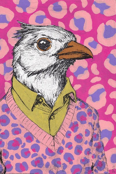 Ollie by Sharlene Loomis multi panel art