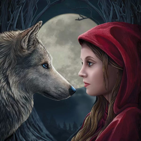Lisa Parker: Moon Struck, Square by Lisa Parker