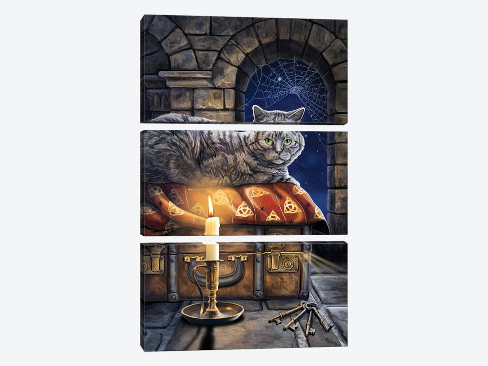 The Keeper Of Secrets by Lisa Parker 3-piece Canvas Artwork