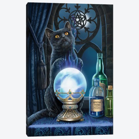 The Witches Apprentice Canvas Print #LPA36} by Lisa Parker Canvas Wall Art