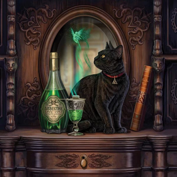 Cats: Absinthe by Lisa Parker