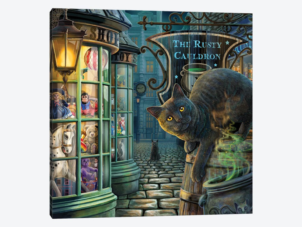 The Rusty Cauldron by Lisa Parker 1-piece Art Print