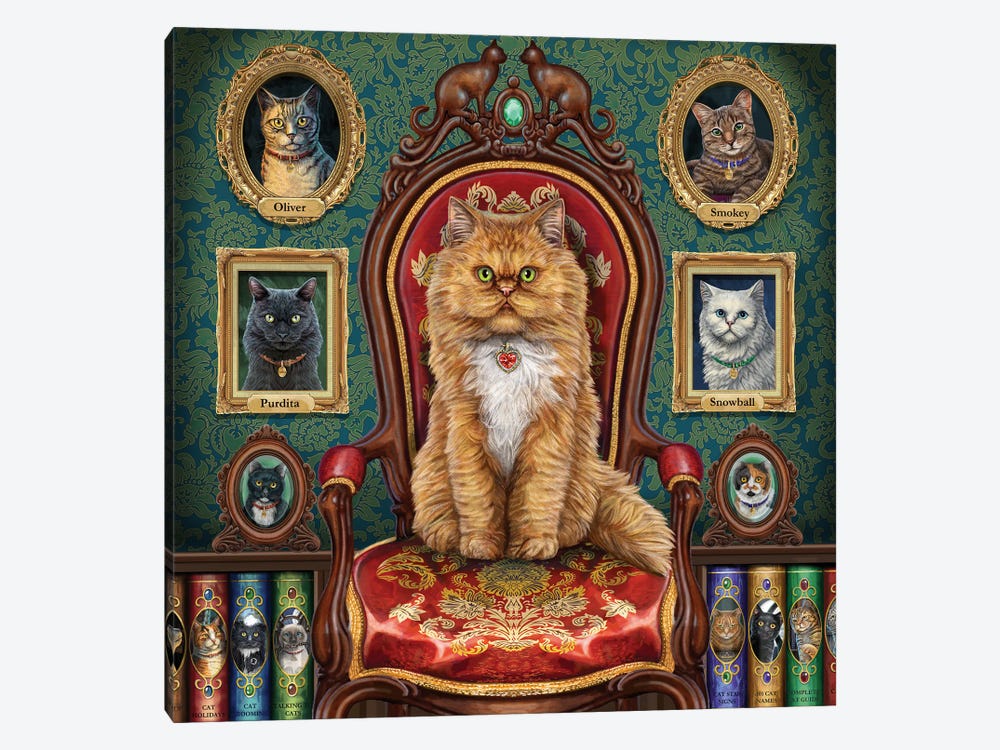 Mad About Cats by Lisa Parker 1-piece Canvas Print