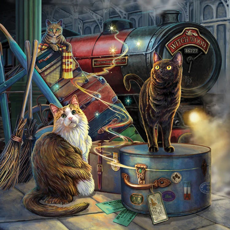 Witchwood Express by Lisa Parker wall art