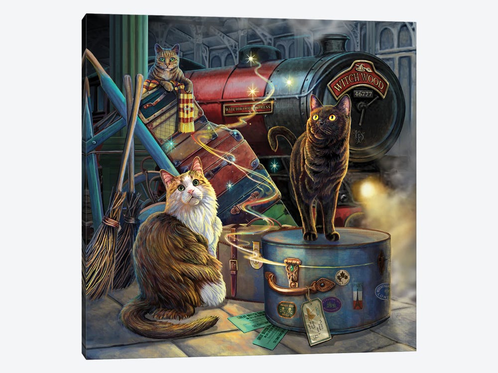 Witchwood Express by Lisa Parker 1-piece Canvas Wall Art