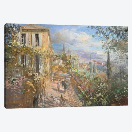 House In Provence Canvas Print #LPC15} by Laurent Parcelier Canvas Wall Art