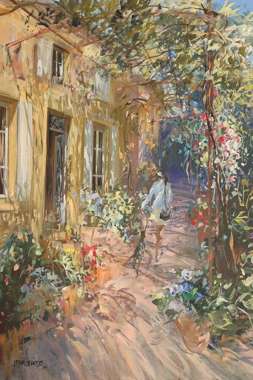 The Flower Arbor by Laurent Parcelier wall art