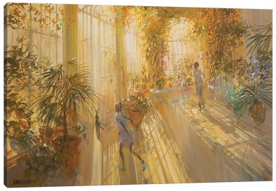 In The Orangery Canvas Art Print - French Country Décor