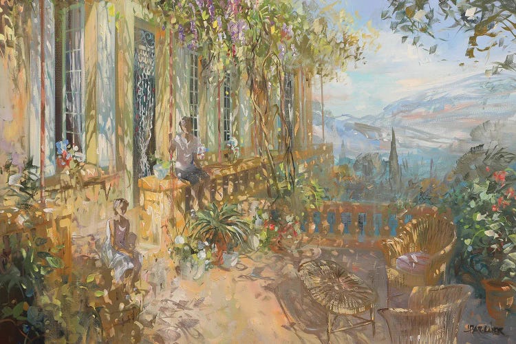 Sunny Facade by Laurent Parcelier wall art