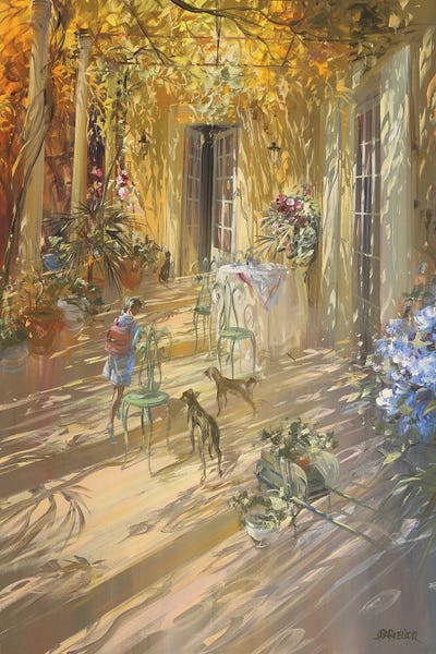 Ombres et Lumières: Lunch Under The Arbor by Laurent Parcelier