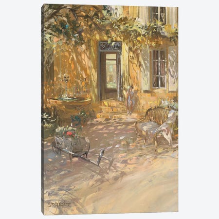 In Front Of The House Canvas Print #LPC2} by Laurent Parcelier Canvas Art