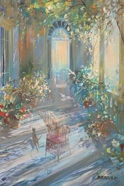 Shabby Chic Décor: Light On The Terrace by Laurent Parcelier