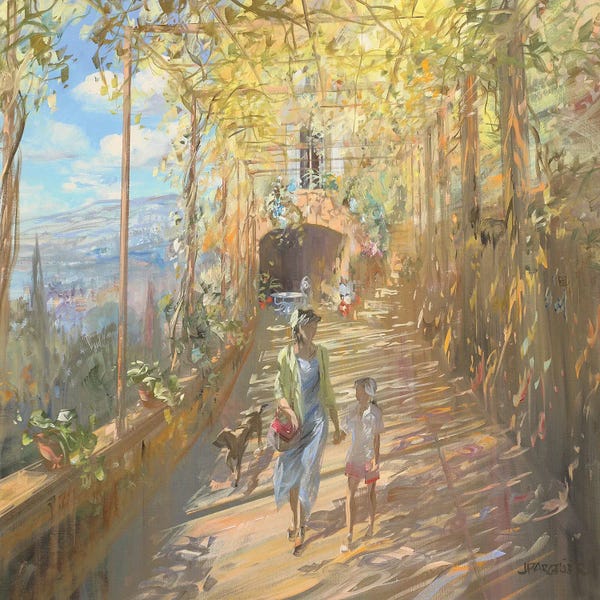 Ombres et Lumières: Departure On A Walk by Laurent Parcelier