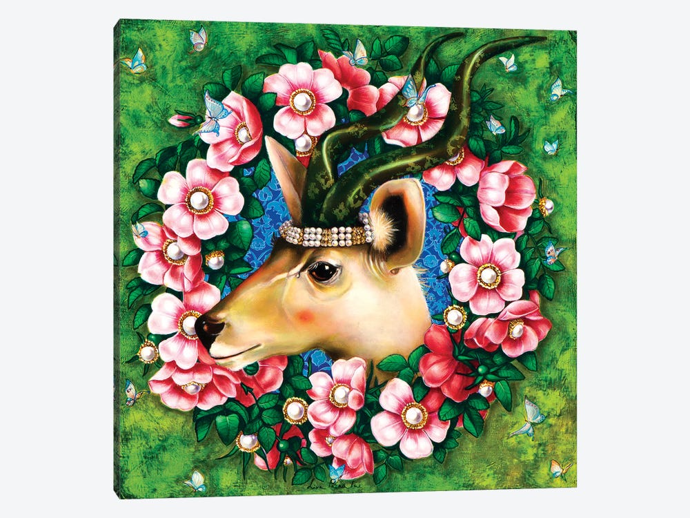 Antilope by Liva Pakalne Fanelli 1-piece Canvas Print