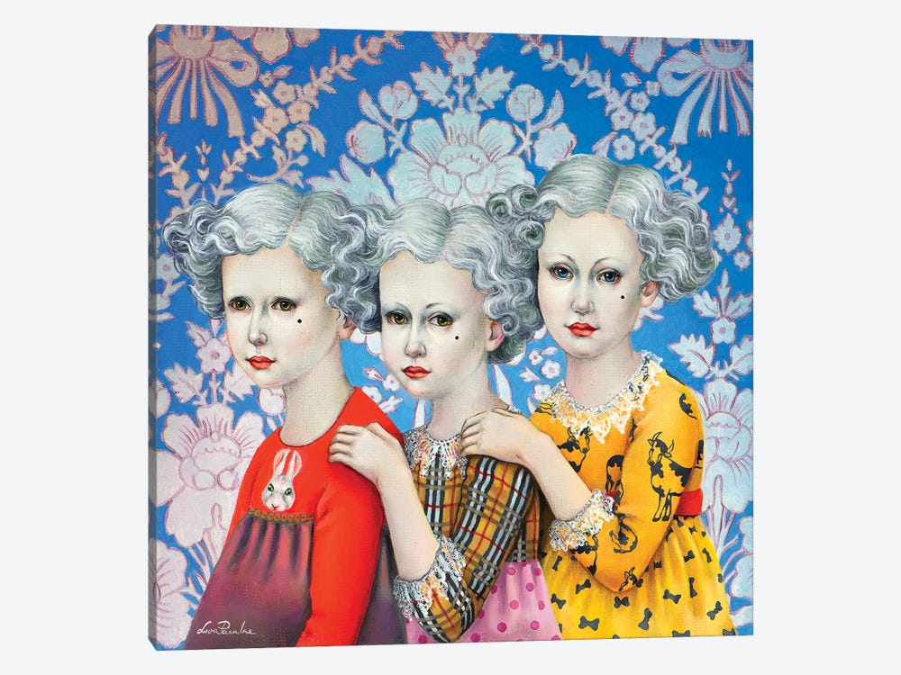 Three Sisters by Liva Pakalne Fanelli 1-piece Canvas Print