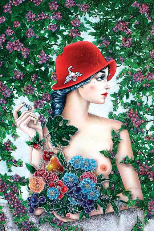 Girl With A Red Hat