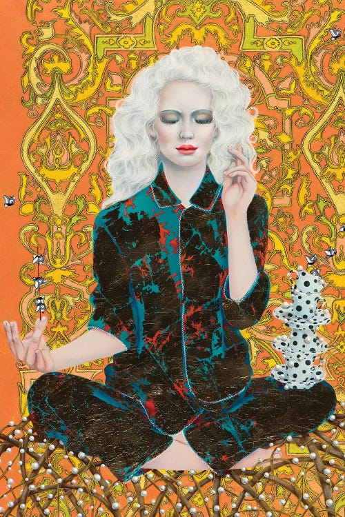 Lotos Position by Liva Pakalne Fanelli wall art