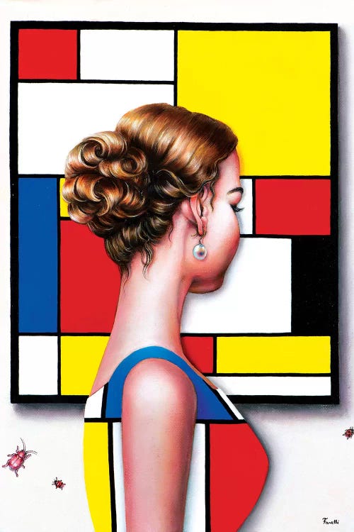 Mondrian's Art Lover I