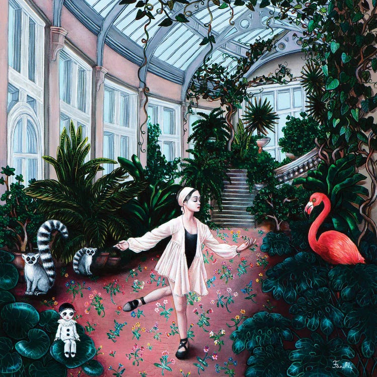 Winter Garden by Liva Pakalne Fanelli wall art