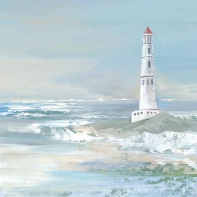 Blue Ocean Lighthouse by Lera canvas print