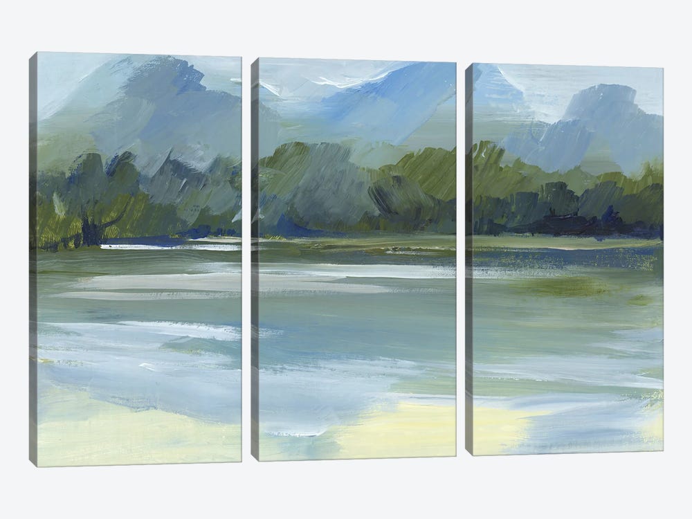 Evermore Green by Lera 3-piece Canvas Wall Art