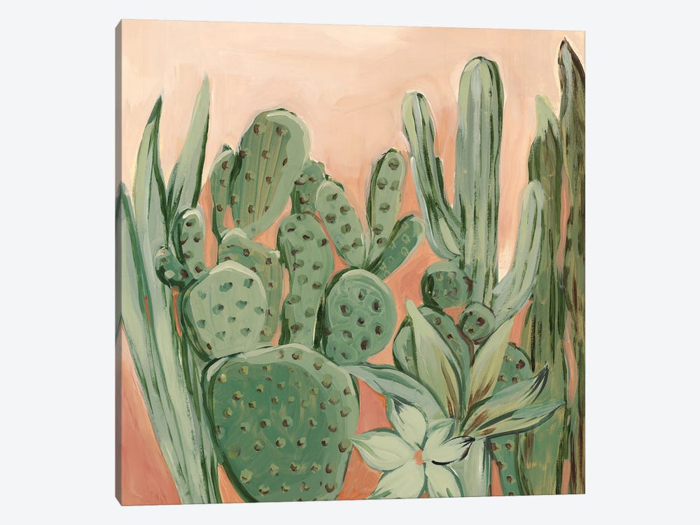 Cactus Heat by Lera 1-piece Canvas Print