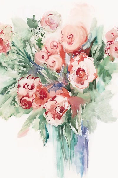 Lera: Roses In A Vase II by Lera