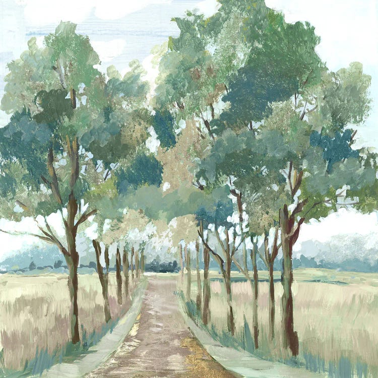 Green Landscape Reverie by Lera wall art