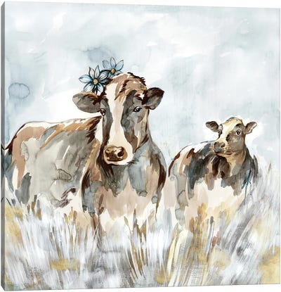 Harmony in the Pasture Canvas Art Print