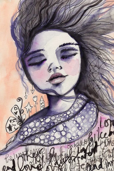 Innocence On The Wind by Tamara Laporte canvas print