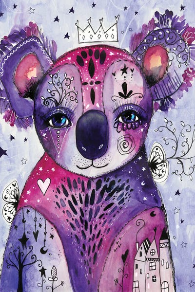 Koala Love by Tamara Laporte art print