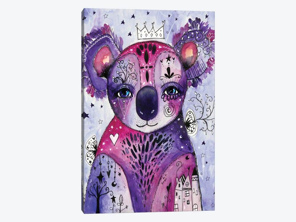 Koala Love by Tamara Laporte 1-piece Canvas Artwork