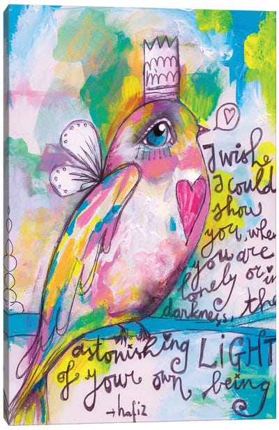 Little Bird Canvas Art Print - Tamara Laporte