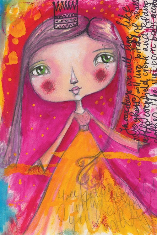 Little Princess Canvas Art by Tamara Laporte | iCanvas