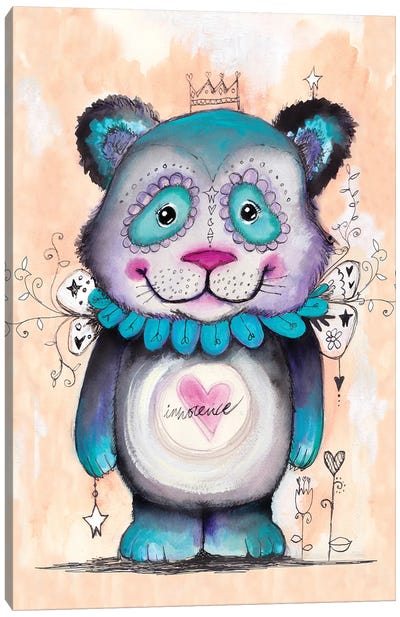 Love Bear Canvas Art Print - Tamara Laporte