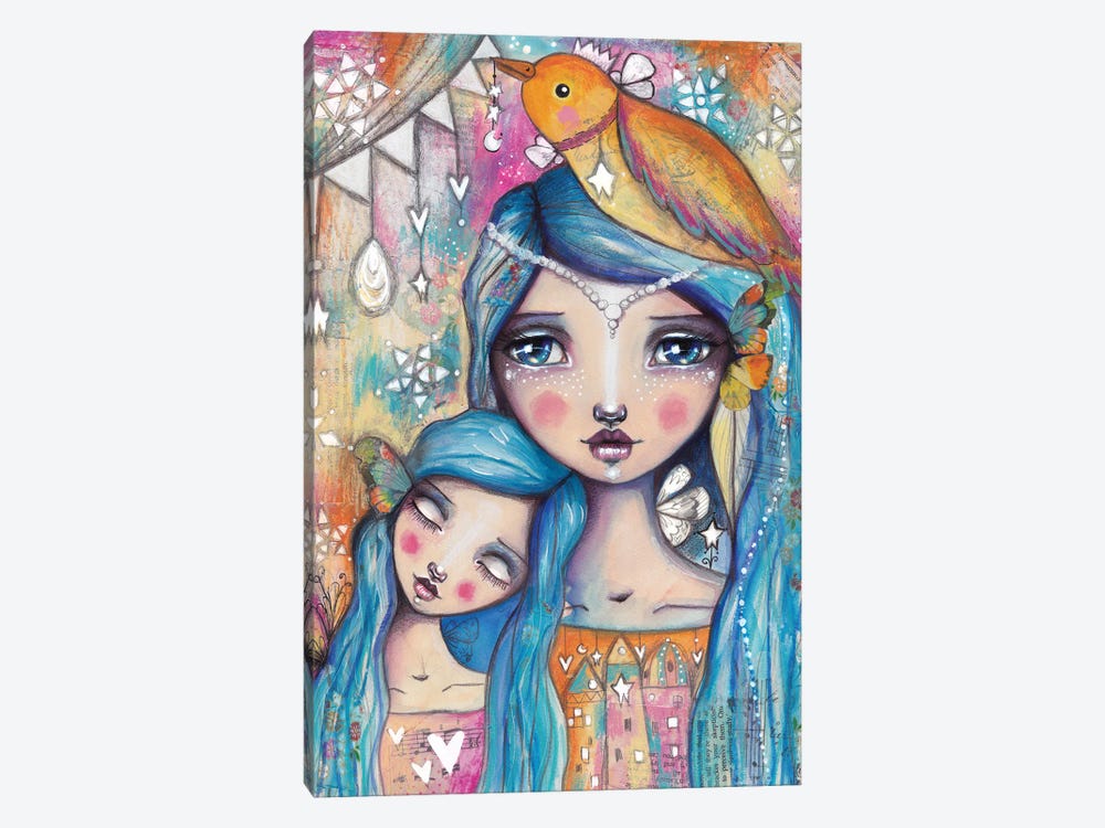Mother And Daughter by Tamara Laporte 1-piece Canvas Art