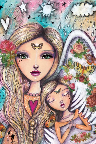 Butterflies and Flowers: Angels With You by Tamara Laporte