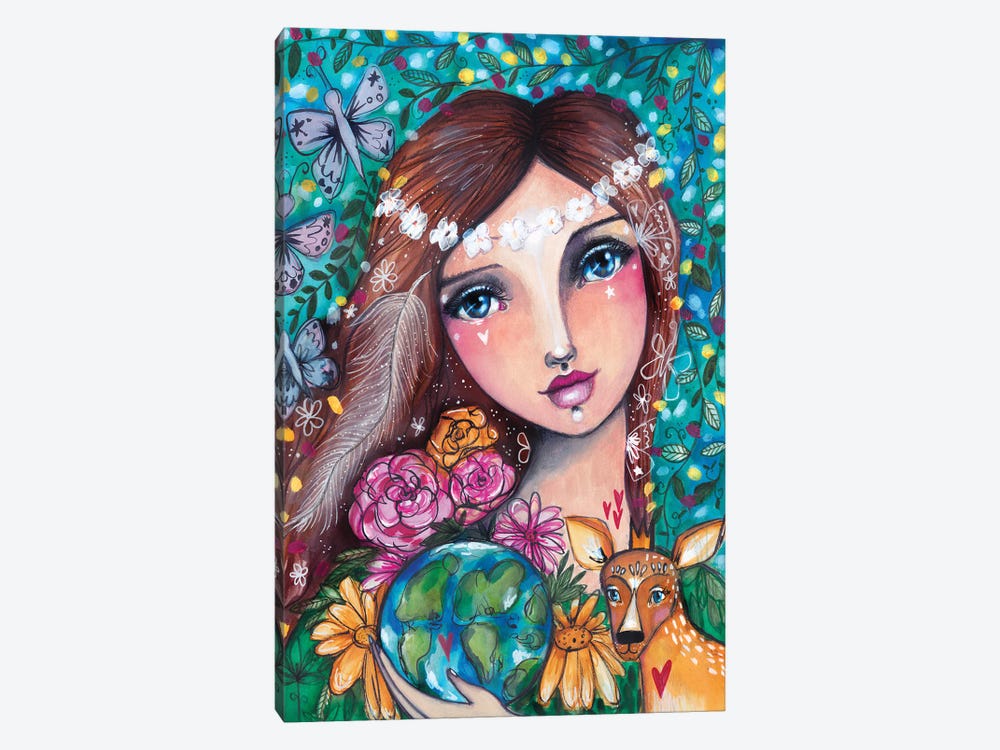 Mother Nature by Tamara Laporte 1-piece Canvas Wall Art